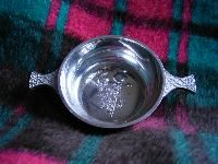 Quaich Motiv "Scottisch Thistle"